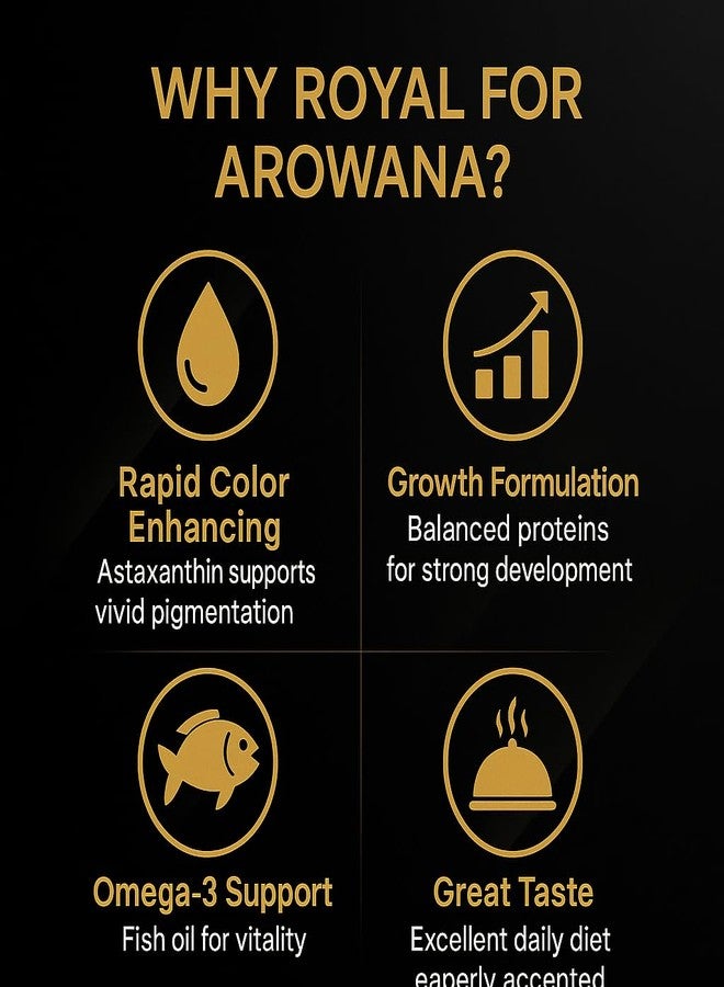 VAYINATO Horizone Royal Arowana Stick Fish Food, 100G - Image 3